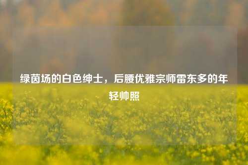 绿茵场的白色绅士,后腰优雅宗师雷东多的年轻帅照