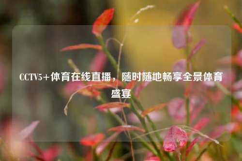 CCTV5+体育在线直播,随时随地畅享全景体育盛宴