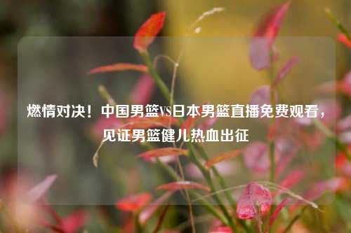 燃情对决!中国男篮VS日本男篮直播免费观看,见证男篮健儿热血出征