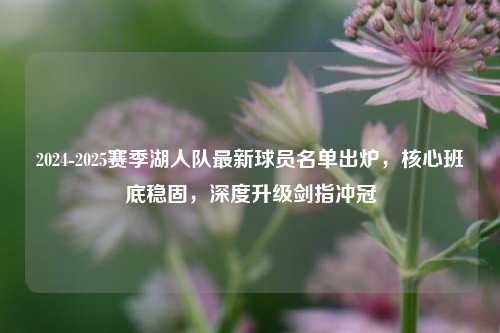 2024-2025赛季湖人队最新球员名单出炉,核心班底稳固,深度升级剑指冲冠