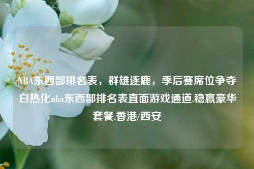 NBA东西部排名表，群雄逐鹿，季后赛席位争夺白热化nba东西部排名表直面游戏通道.稳赢豪华套餐.香港/西安