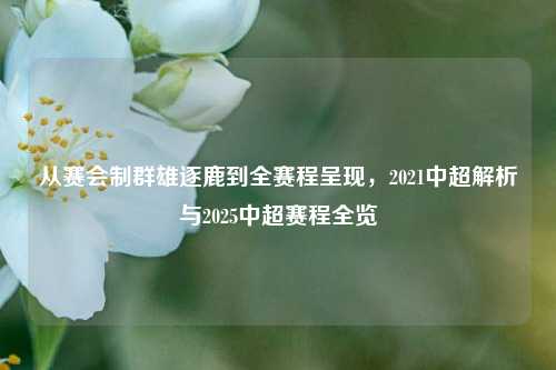 从赛会制群雄逐鹿到全赛程呈现，2021中超解析与2025中超赛程全览