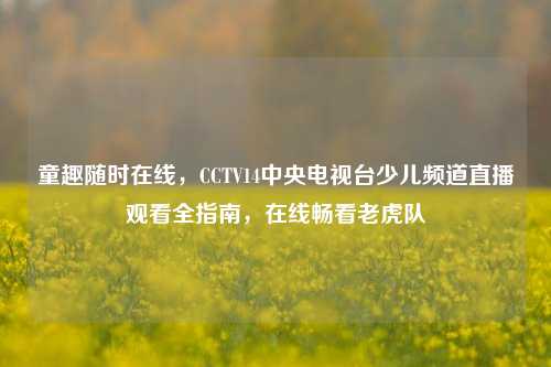 童趣随时在线，CCTV14中央电视台少儿频道直播观看全指南，在线畅看老虎队
