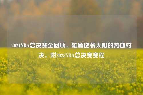 2021NBA总决赛全回顾,雄鹿逆袭太阳的热血对决,附2025NBA总决赛赛程