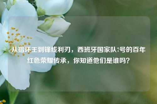 从指环王到锋线利刃,西班牙国家队7号的百年红色荣耀传承,你知道他们是谁吗?