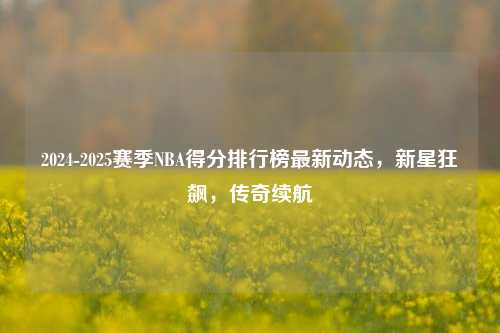 2024-2025赛季NBA得分排行榜最新动态,新星狂飙,传奇续航