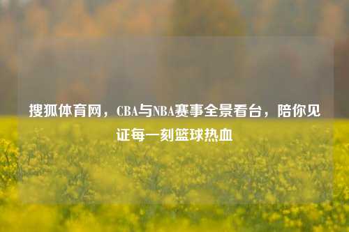搜狐体育网,CBA与NBA赛事全景看台,陪你见证每一刻篮球热血