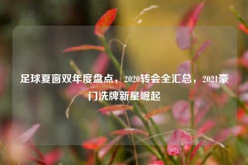 足球夏窗双年度盘点,2020转会全汇总,2021豪门洗牌新星崛起