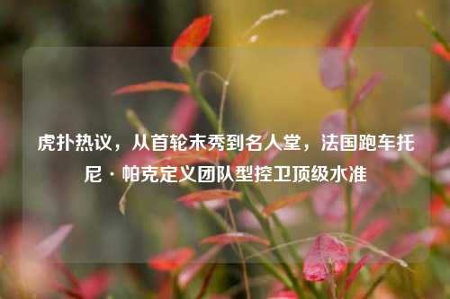 虎扑热议,从首轮末秀到名人堂,法国跑车托尼·帕克定义团队型控卫顶级水准