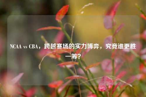 NCAA vs CBA,跨越赛场的实力博弈,究竟谁更胜一筹?