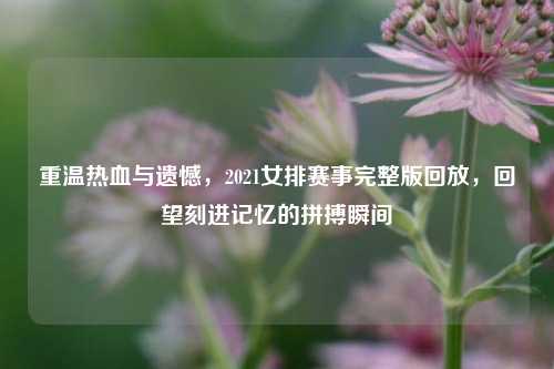 重温热血与遗憾,2021女排赛事完整版回放,回望刻进记忆的拼搏瞬间